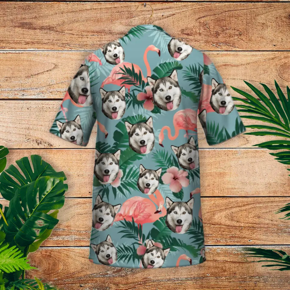 Flamboyant print - Personalized Hawaiian Shirt