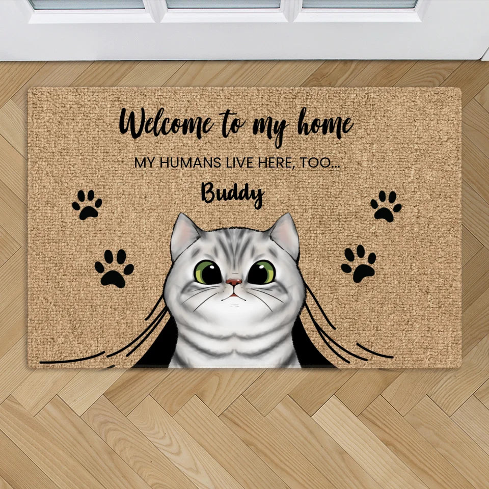 At ours - Personalized Doormat