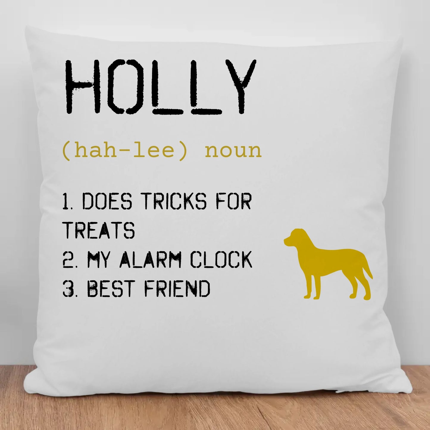Definition of my dog - Personalized Pillow