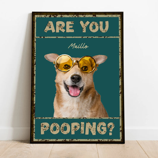 Are you pooping? - Personalized Poster