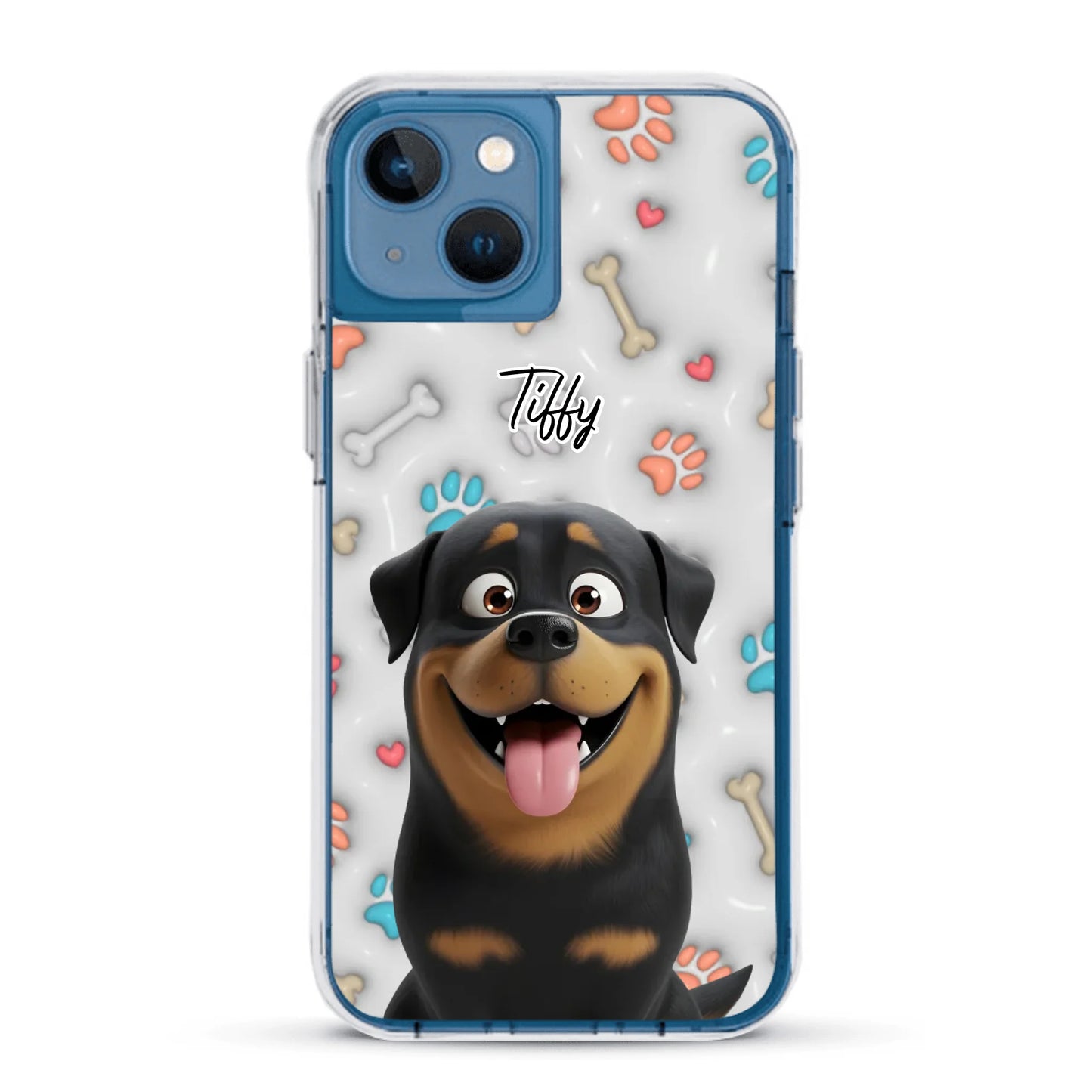 My fave pair of paws (3D look) - Personalized Phone Case
