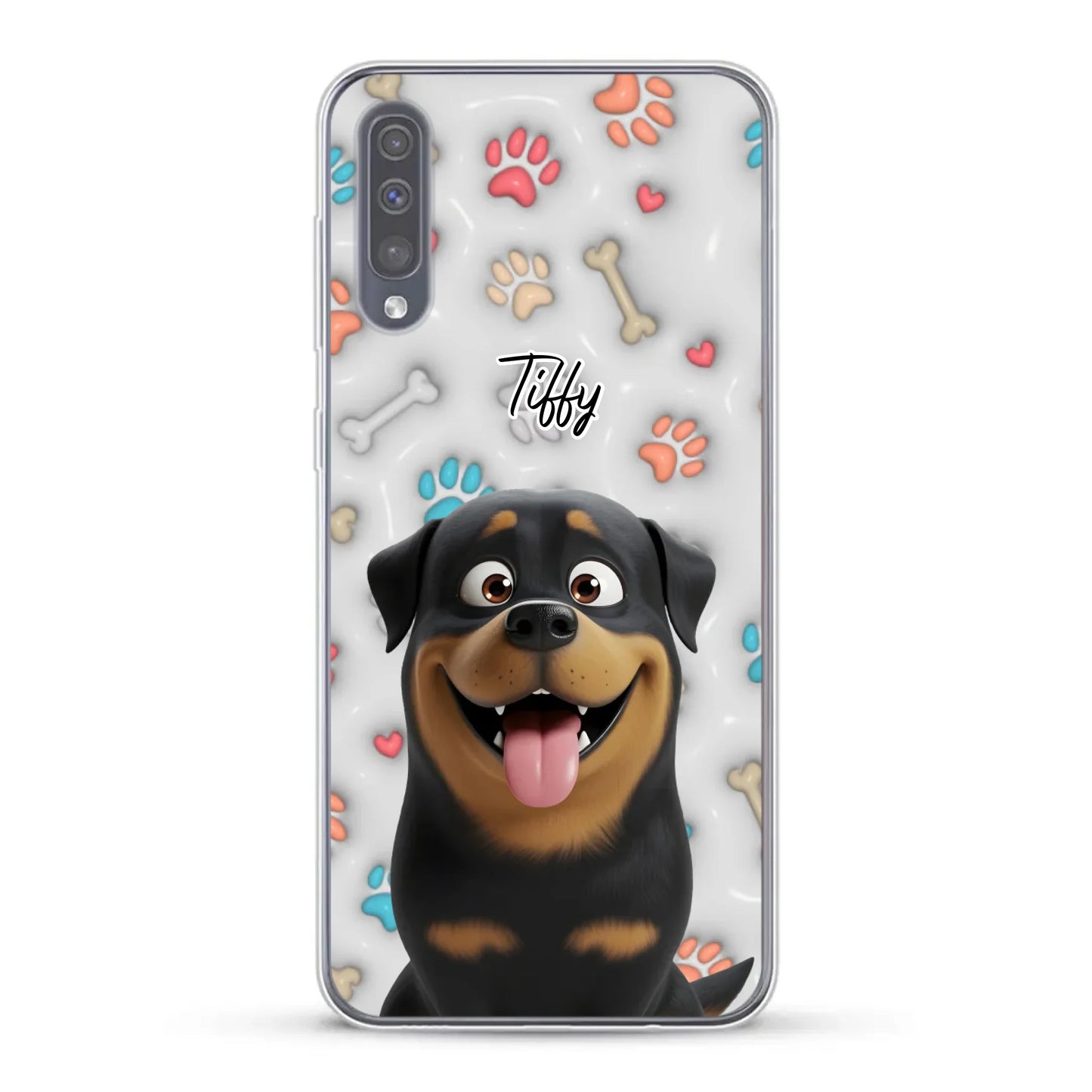 My fave pair of paws (3D look) - Personalized Phone Case
