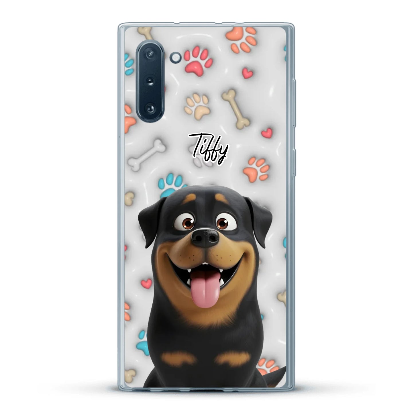 My fave pair of paws (3D look) - Personalized Phone Case