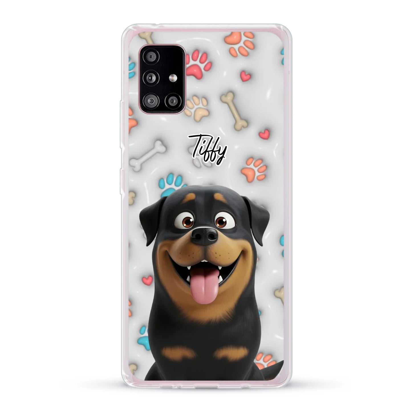 My fave pair of paws (3D look) - Personalized Phone Case
