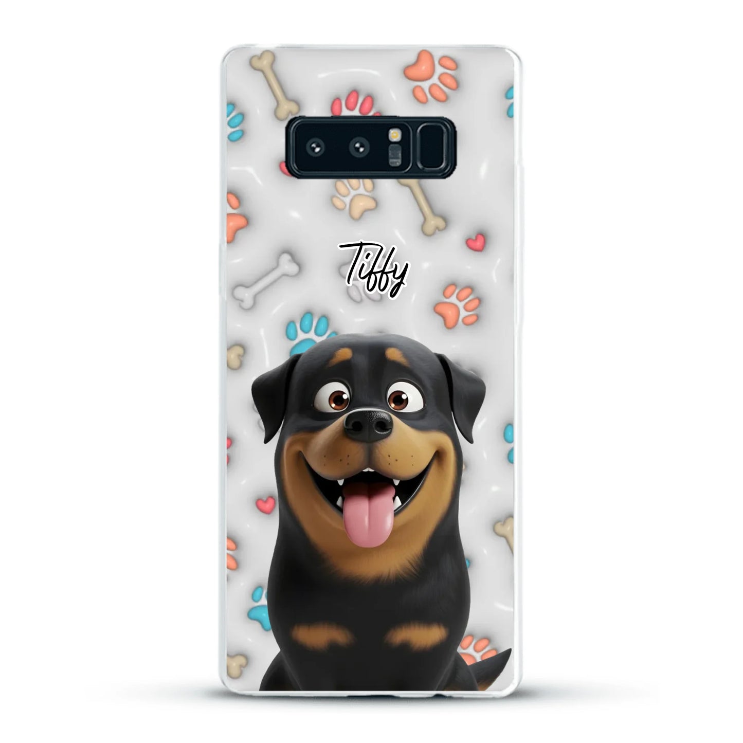 My fave pair of paws (3D look) - Personalized Phone Case