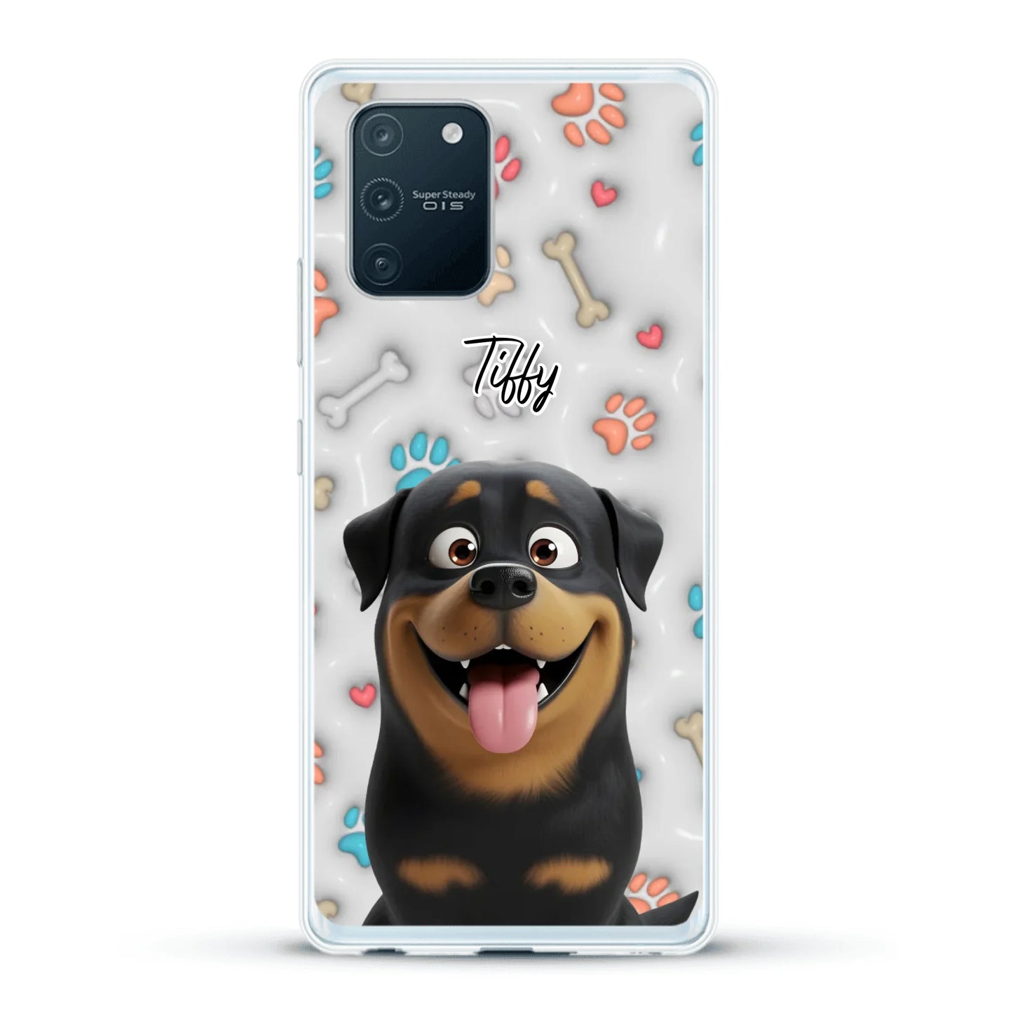 My fave pair of paws (3D look) - Personalized Phone Case