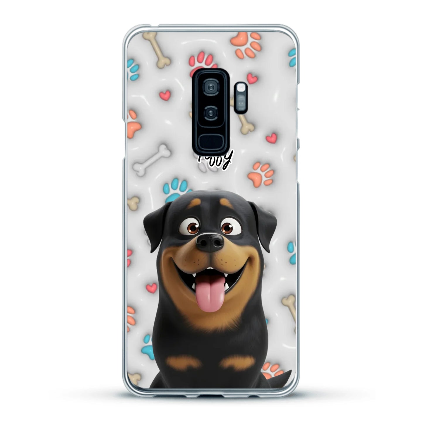 My fave pair of paws (3D look) - Personalized Phone Case