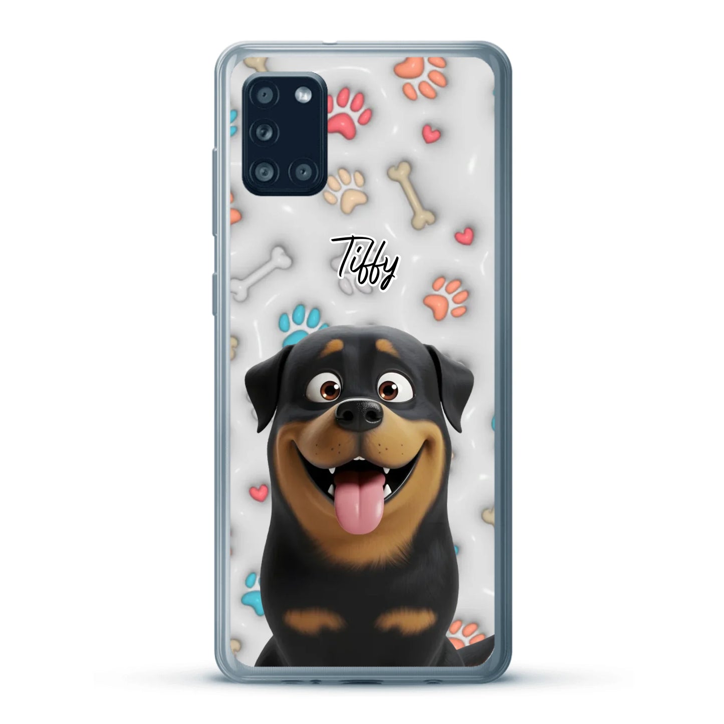 My fave pair of paws (3D look) - Personalized Phone Case