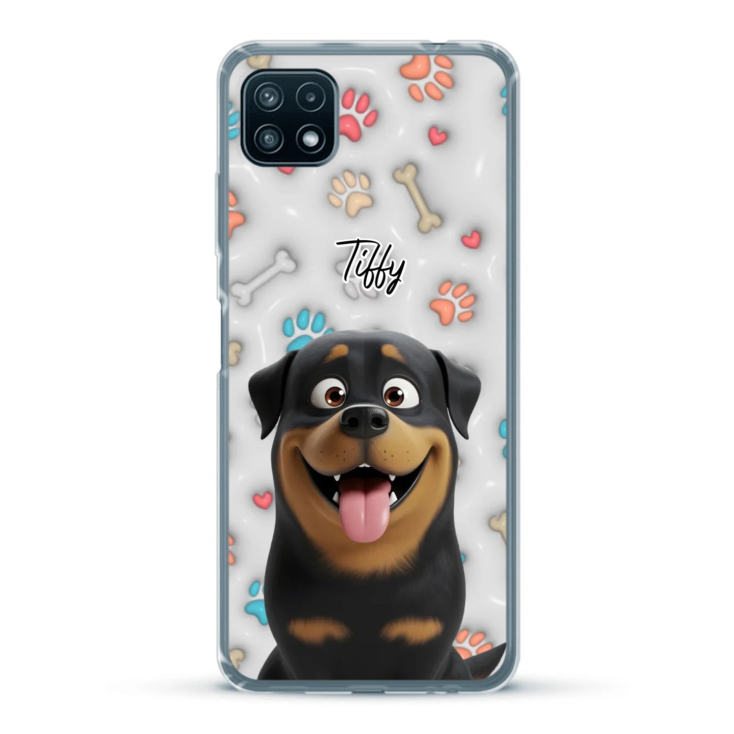 My fave pair of paws (3D look) - Personalized Phone Case
