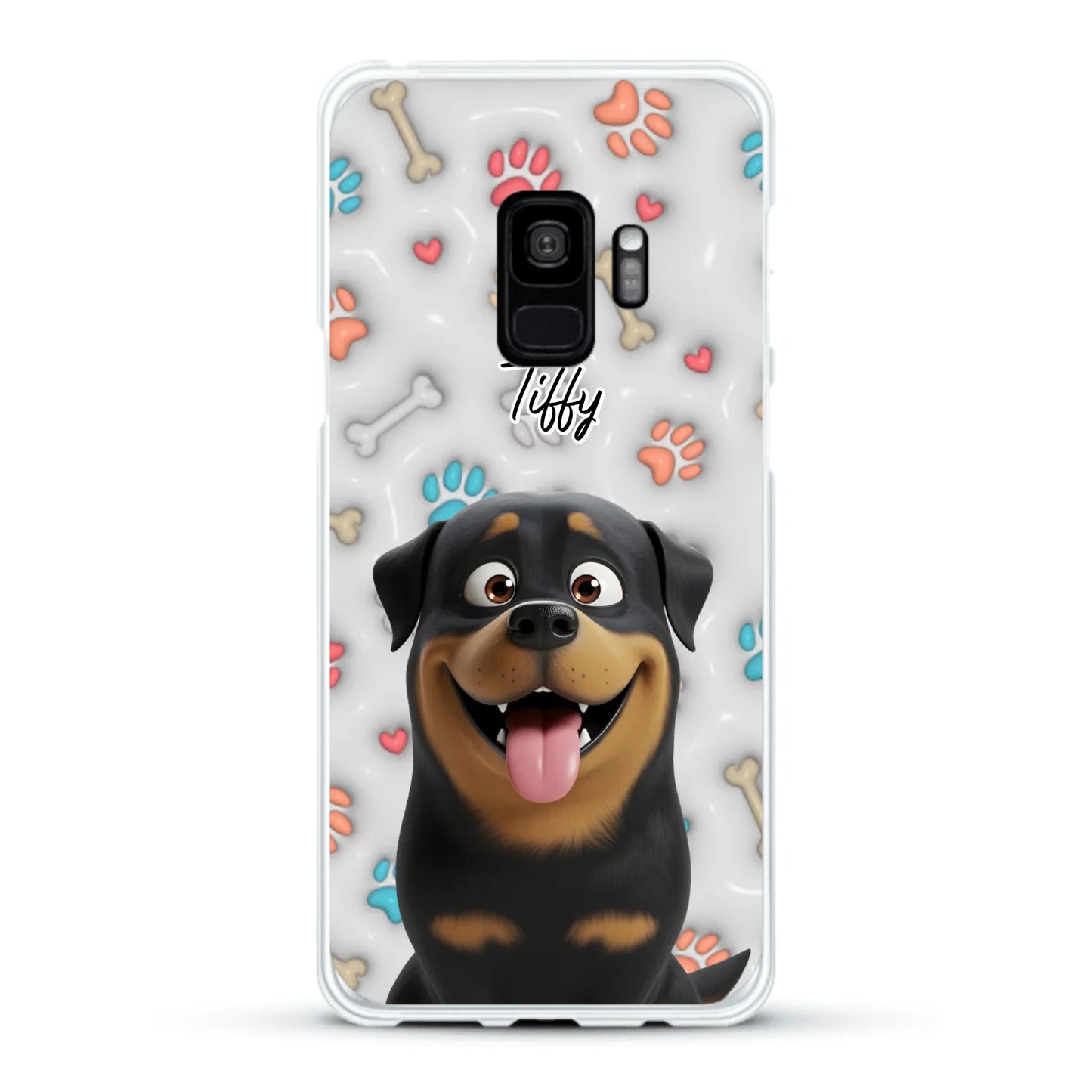 My fave pair of paws (3D look) - Personalized Phone Case