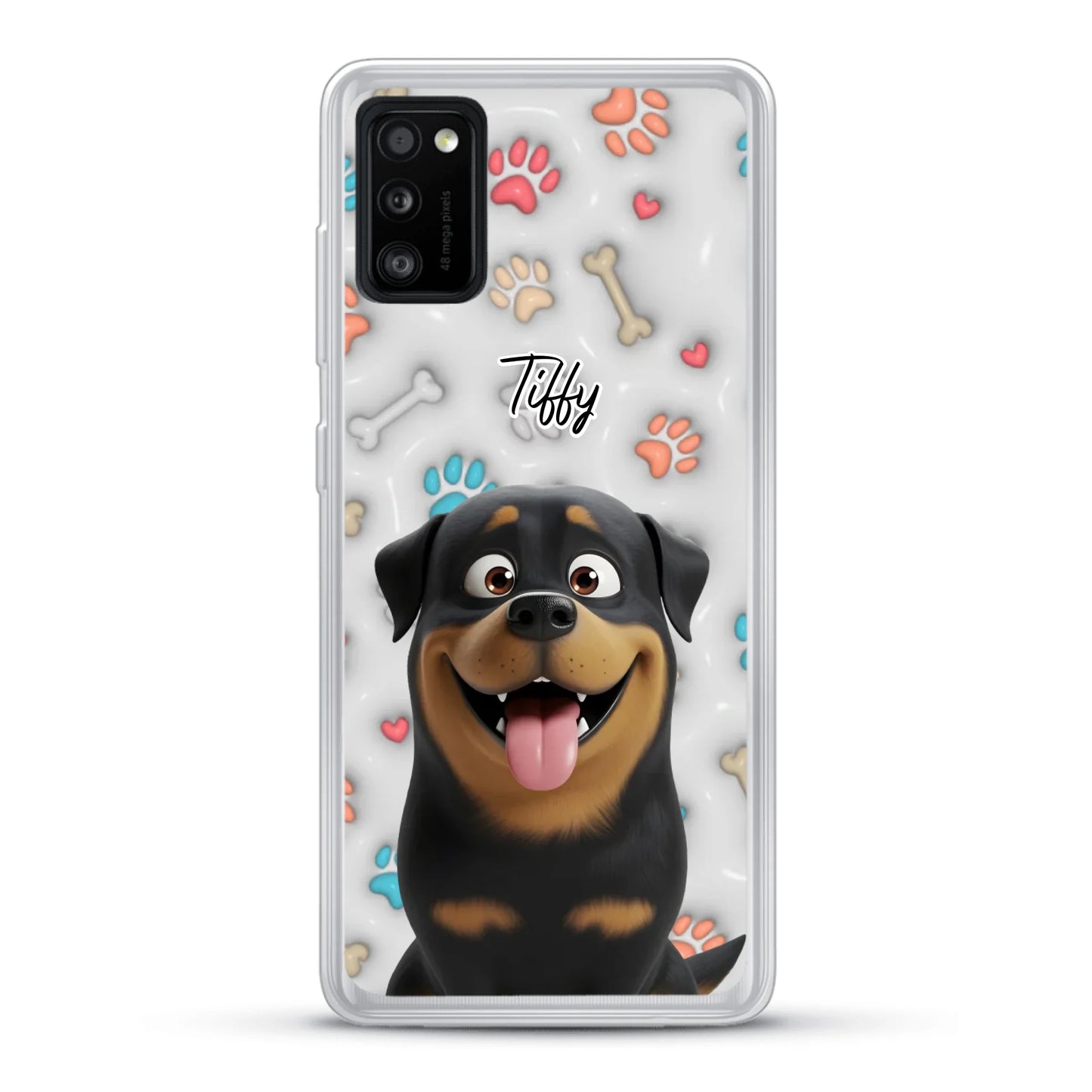 My fave pair of paws (3D look) - Personalized Phone Case