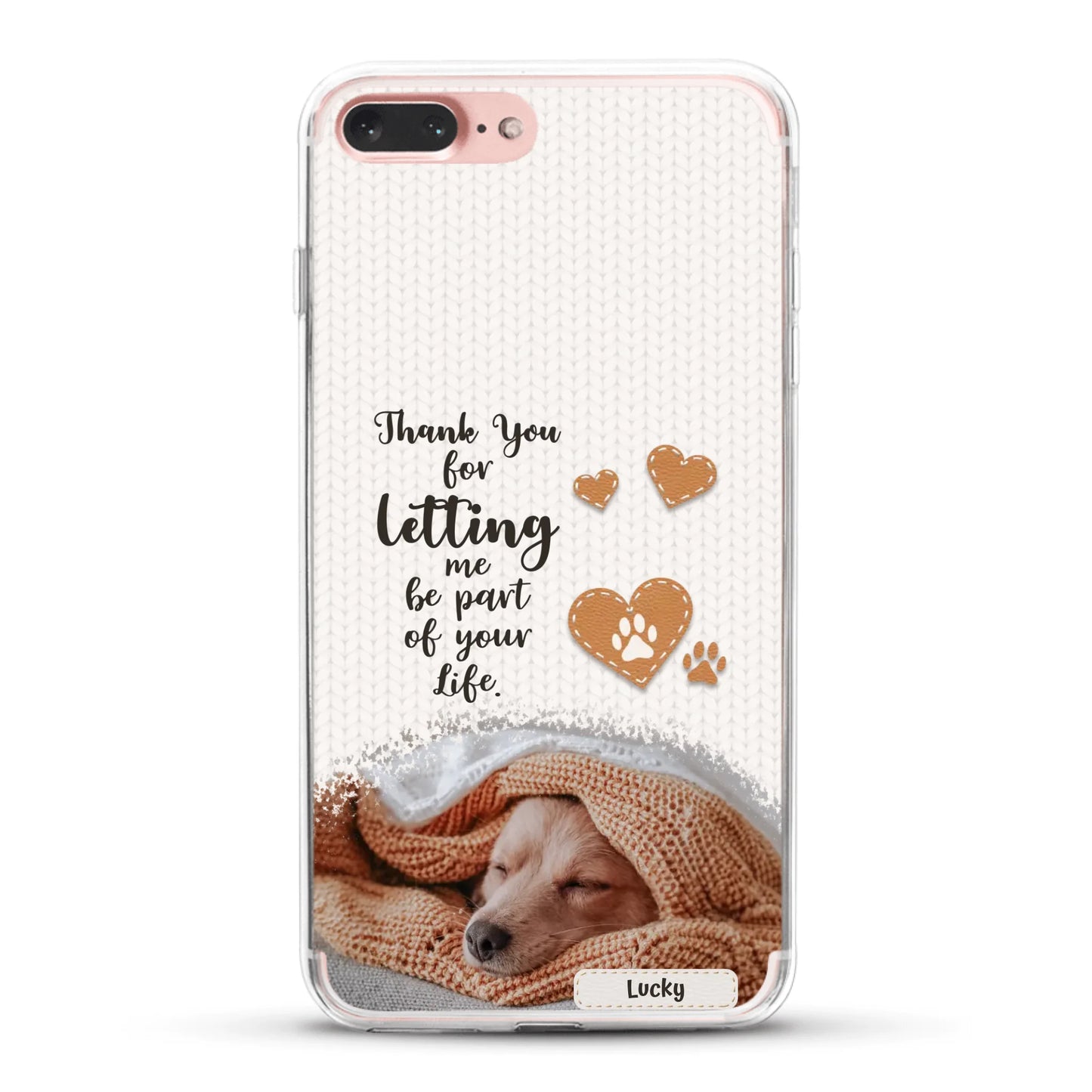 Thank you - Personalized Phone Case