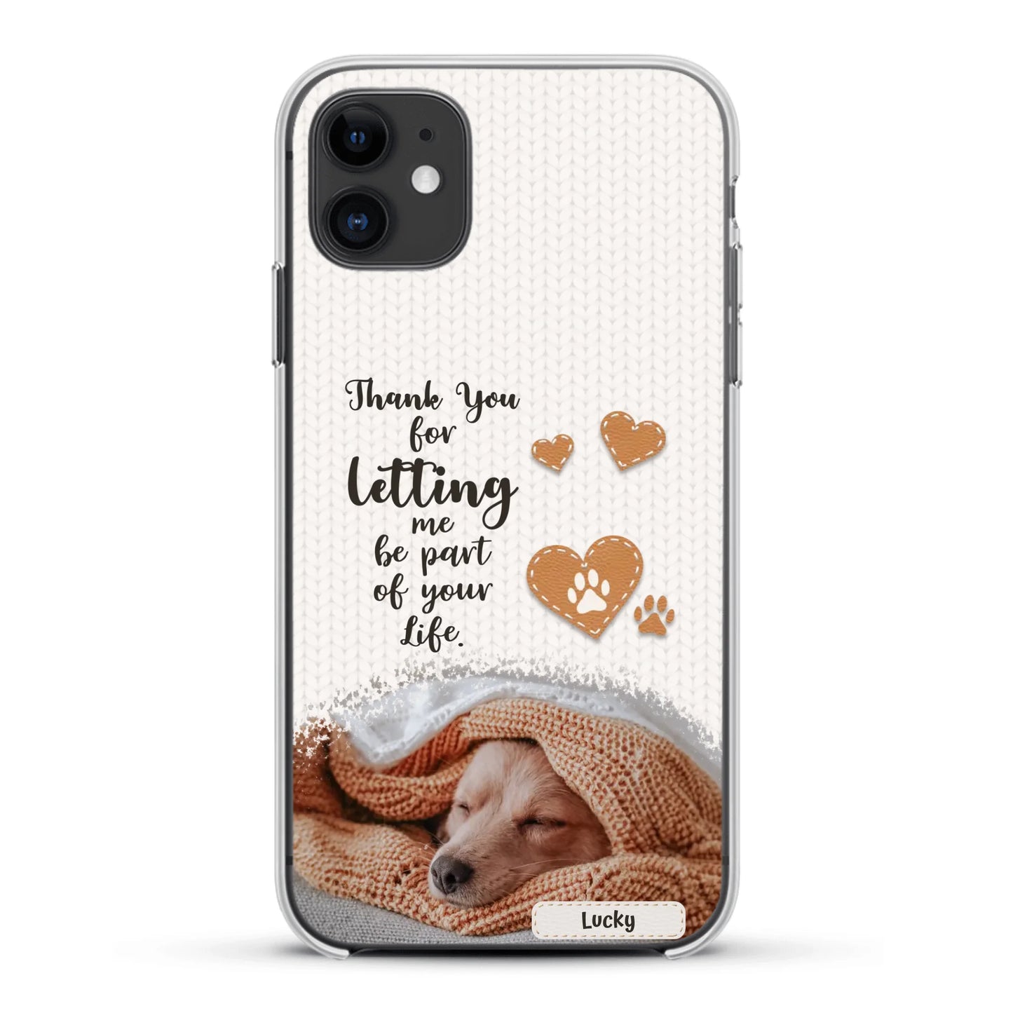 Thank you - Personalized Phone Case