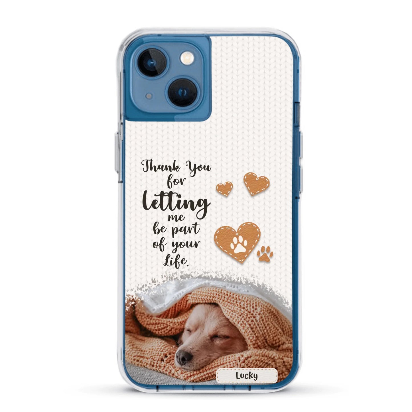 Thank you - Personalized Phone Case