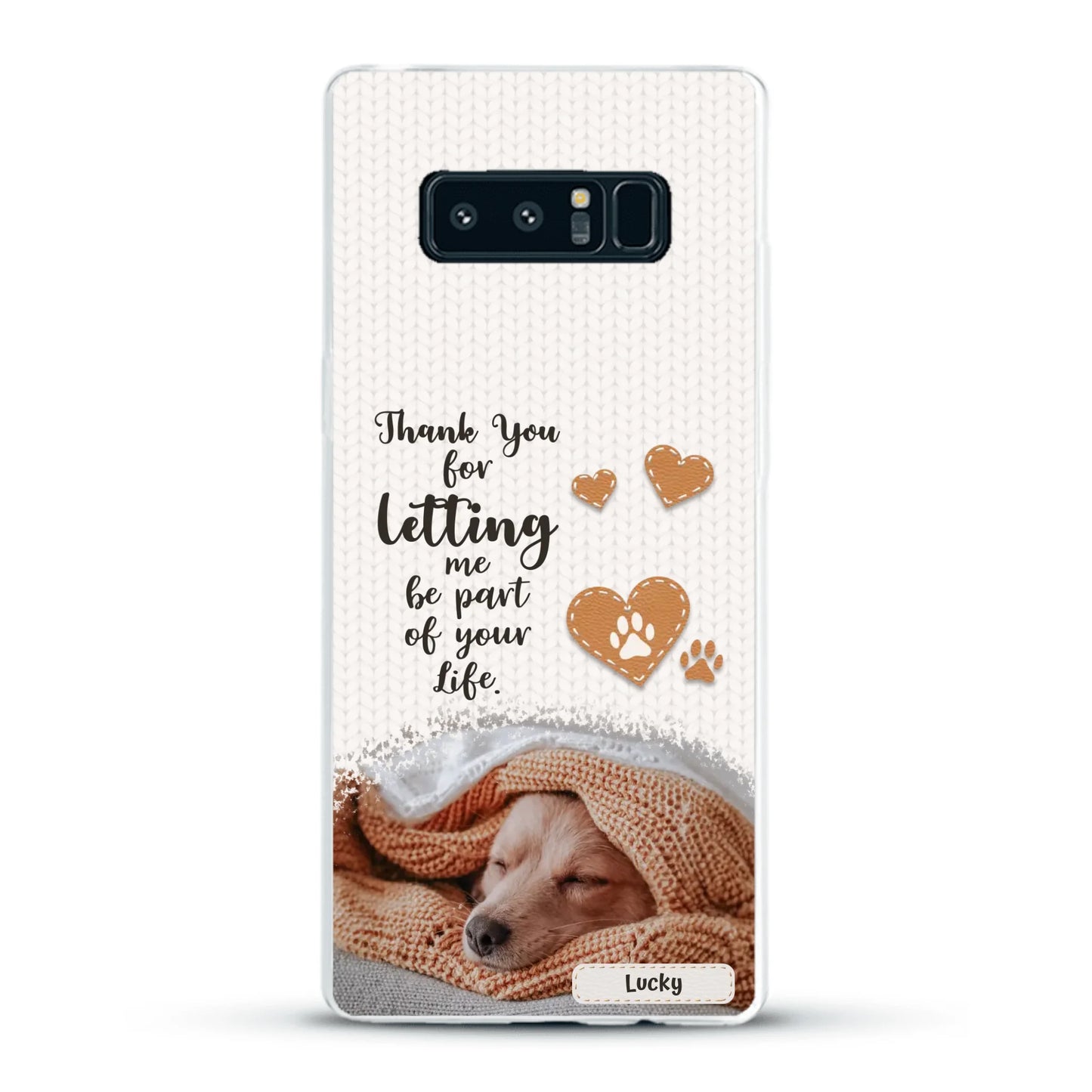Thank you - Personalized Phone Case