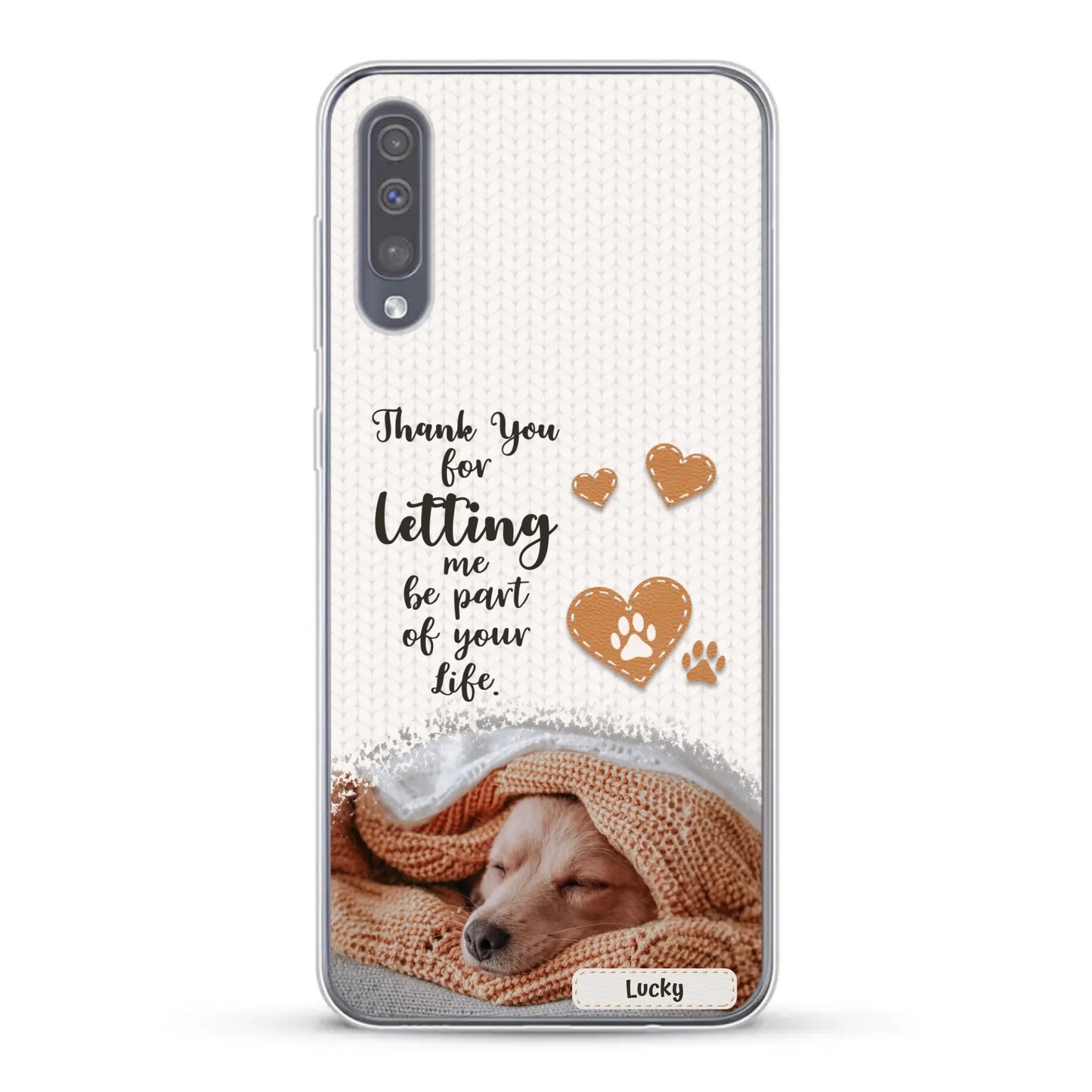 Thank you - Personalized Phone Case
