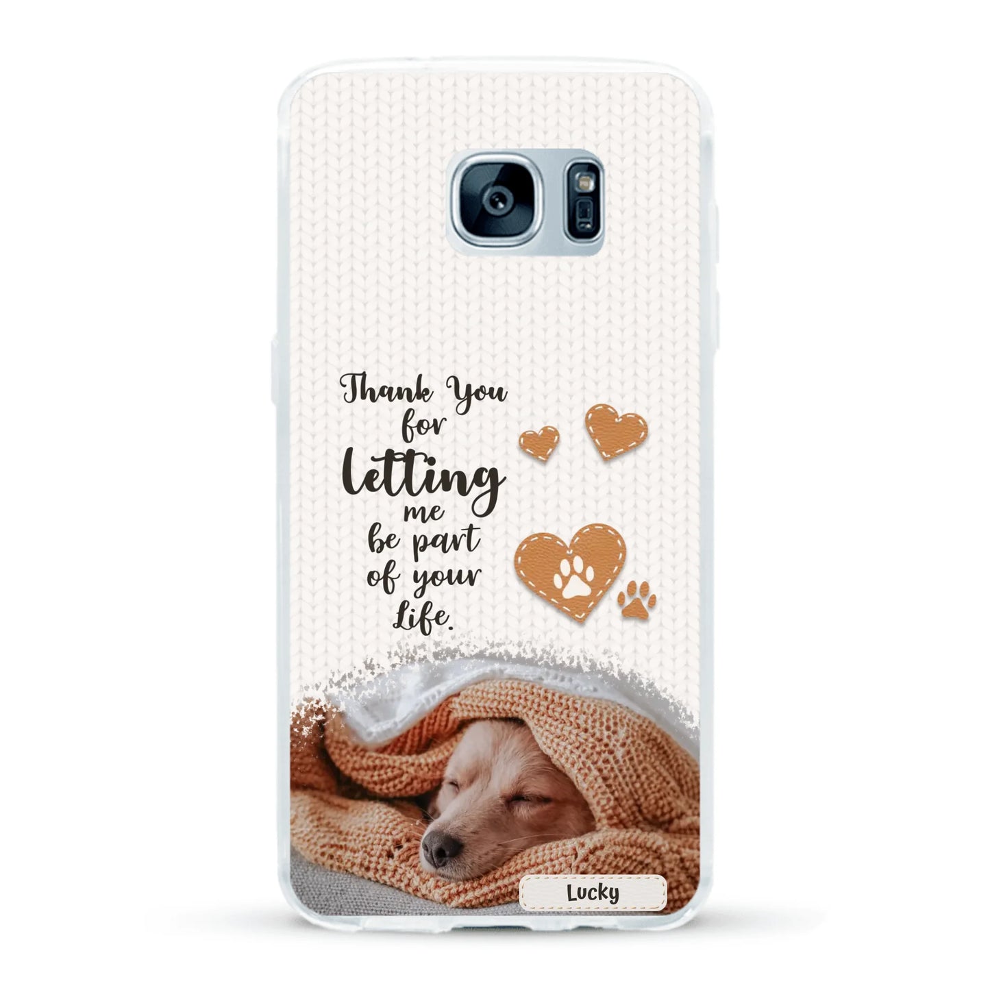 Thank you - Personalized Phone Case