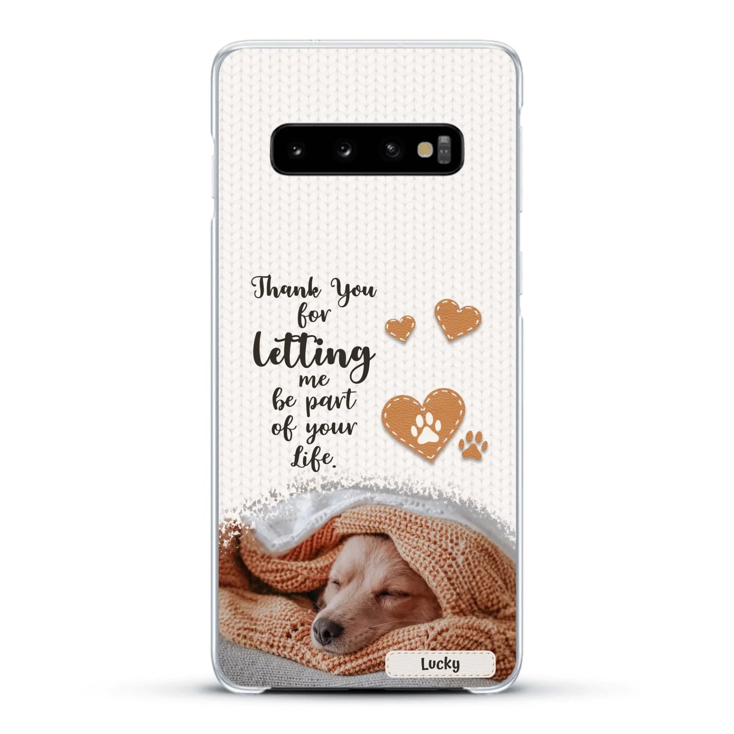 Thank you - Personalized Phone Case