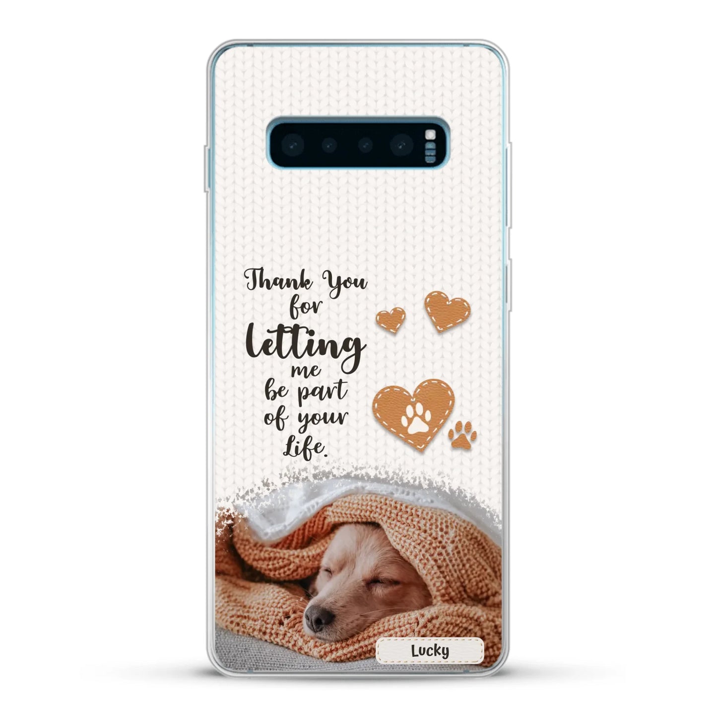 Thank you - Personalized Phone Case