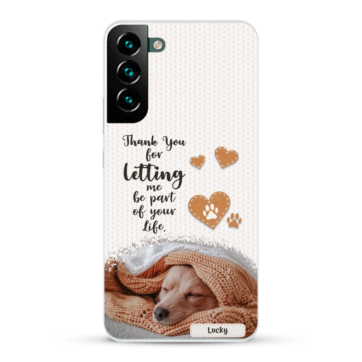 Thank you - Personalized Phone Case