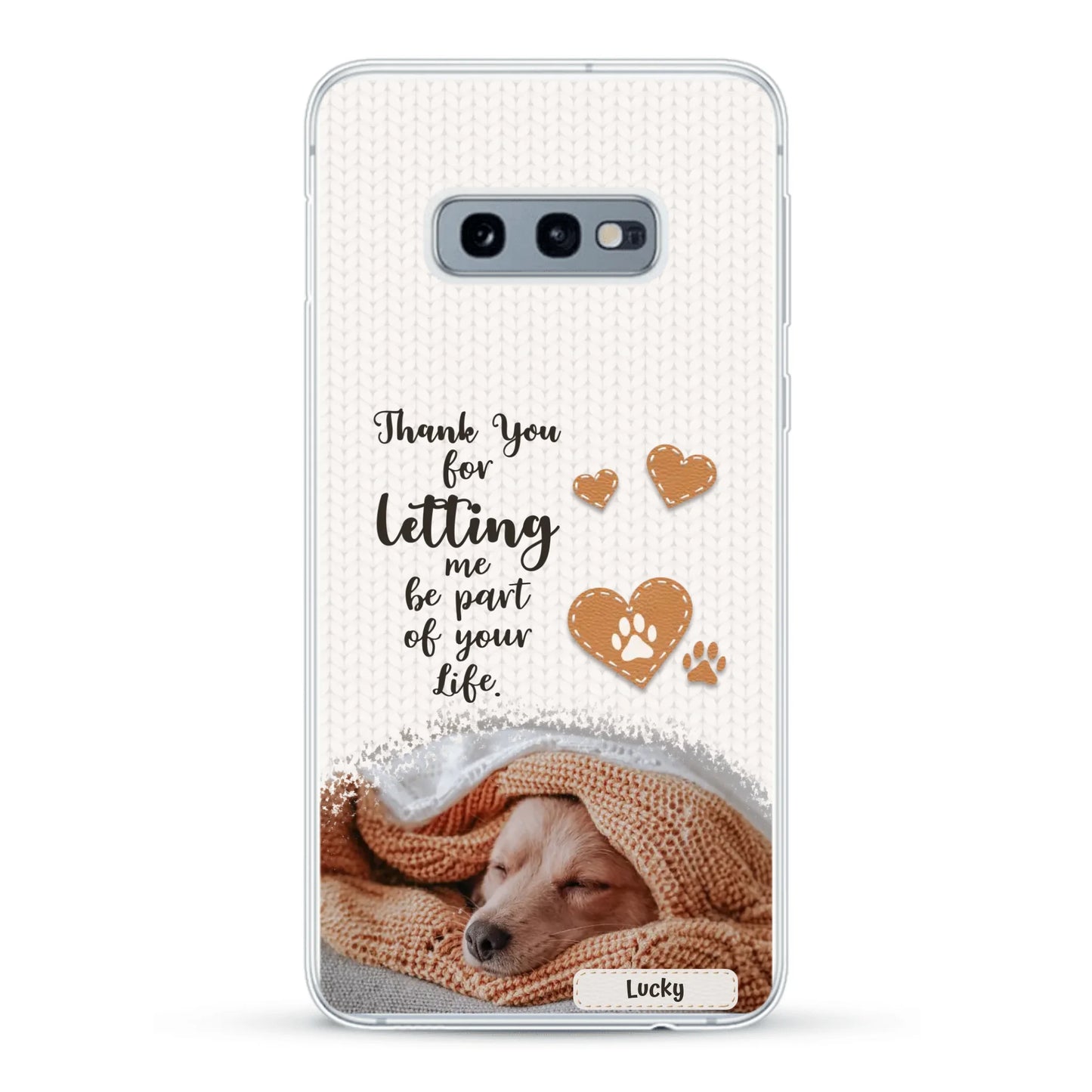 Thank you - Personalized Phone Case
