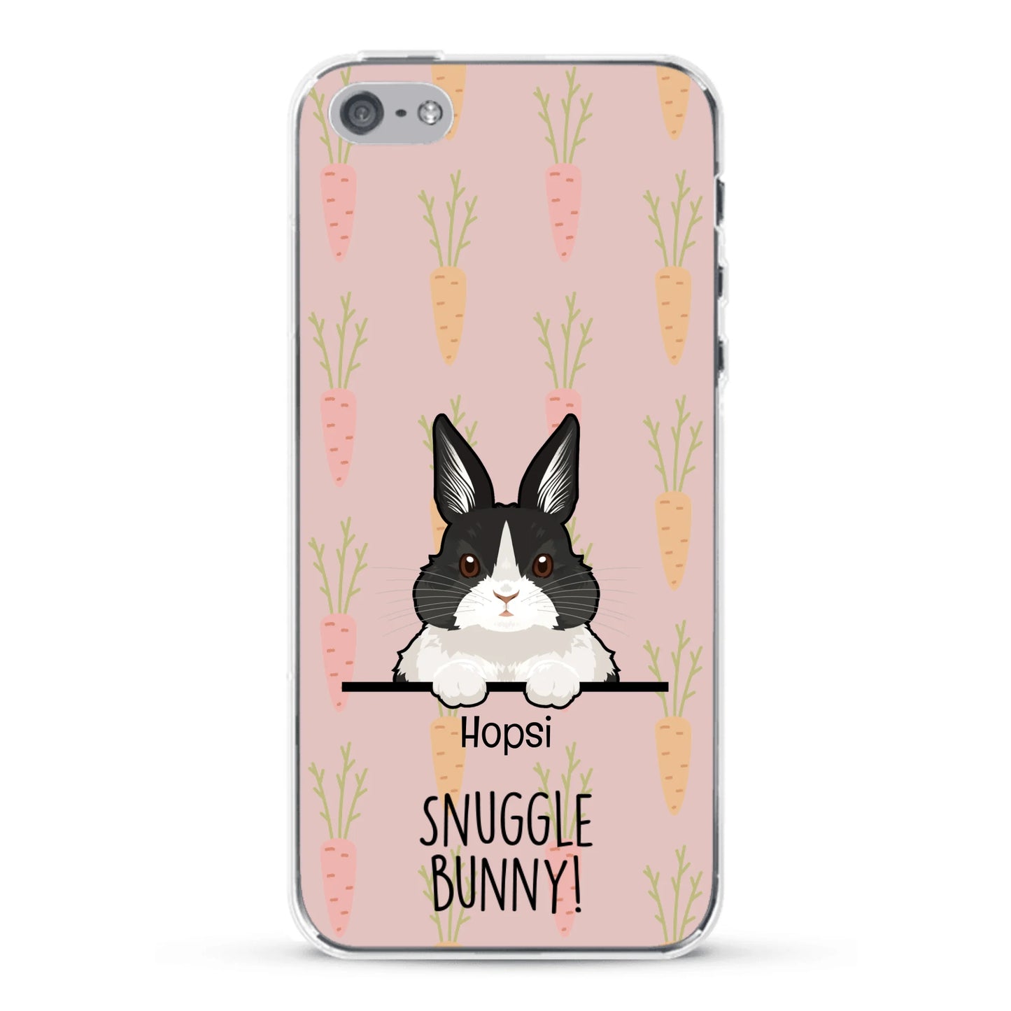 Snuggle bunny - Personalized Phone Case