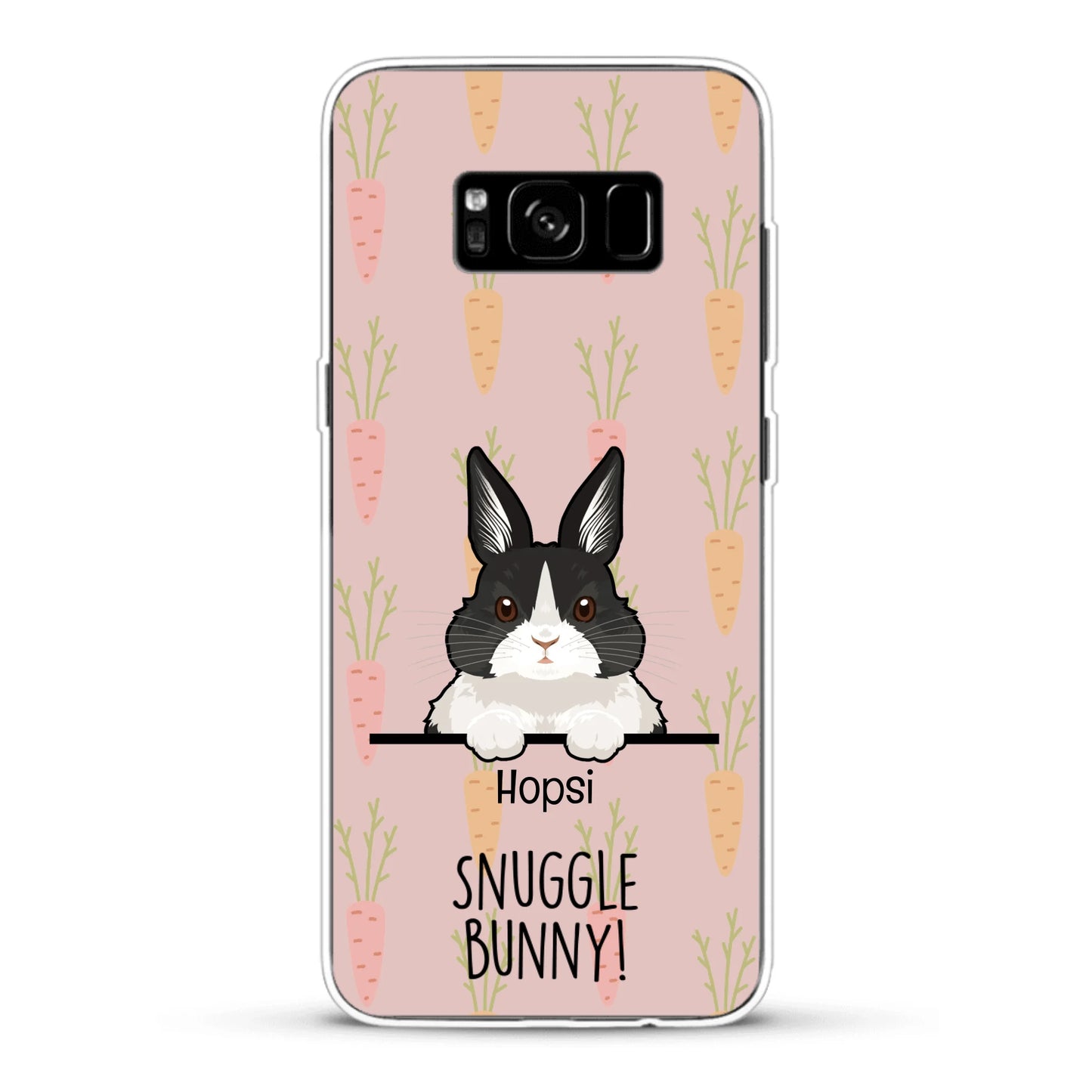 Snuggle bunny - Personalized Phone Case