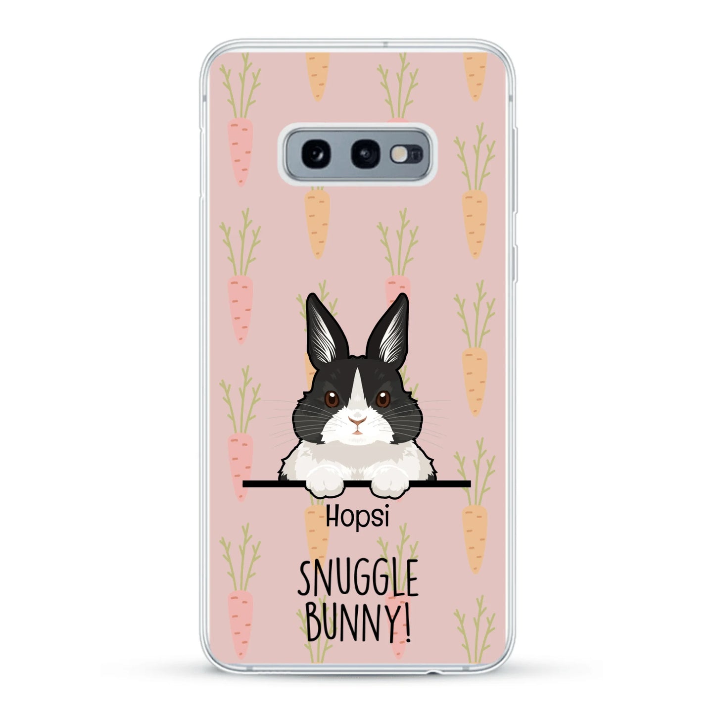 Snuggle bunny - Personalized Phone Case