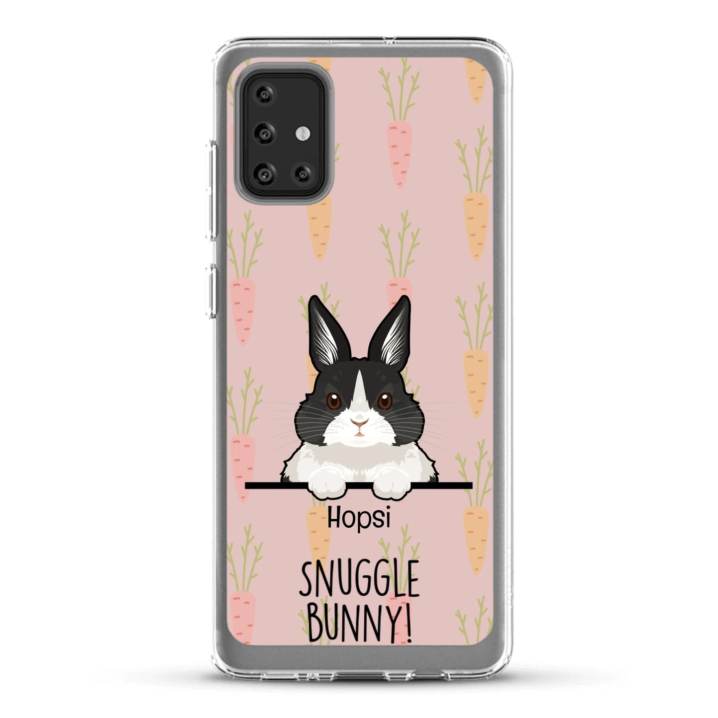 Snuggle bunny - Personalized Phone Case