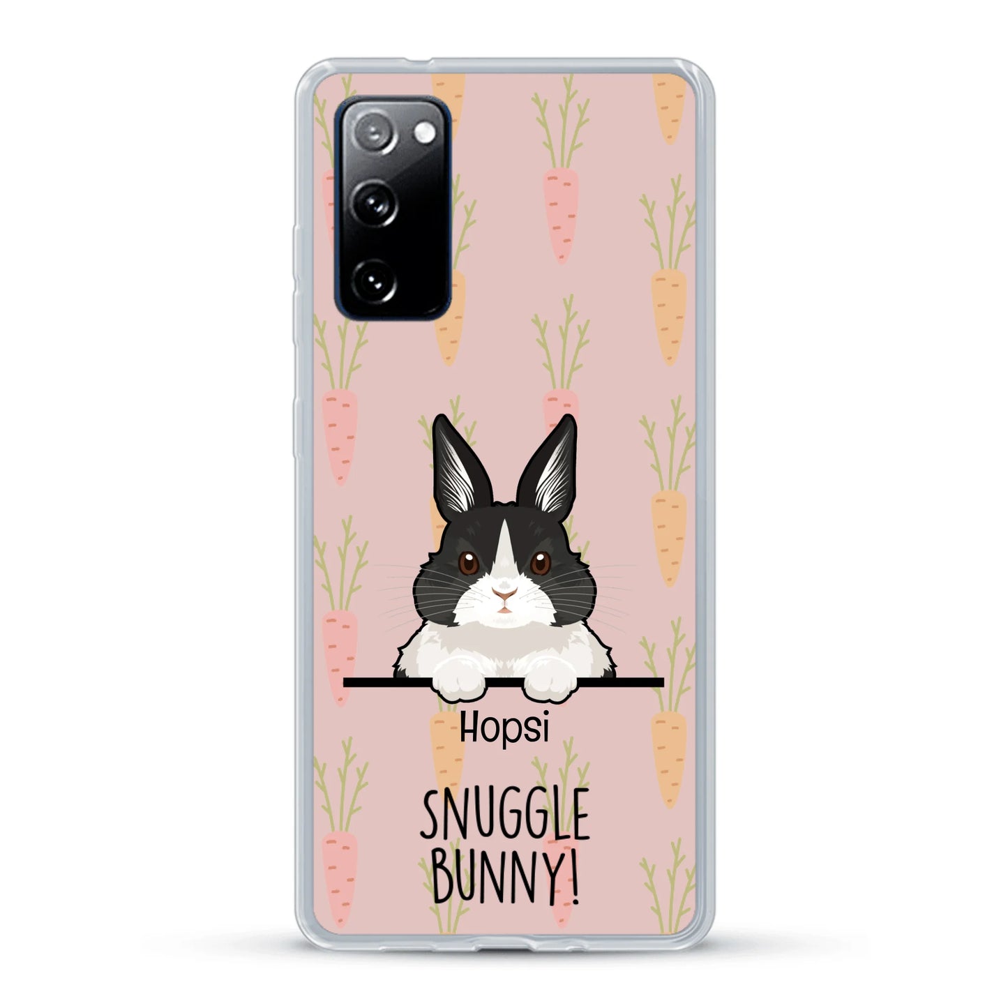 Snuggle bunny - Personalized Phone Case