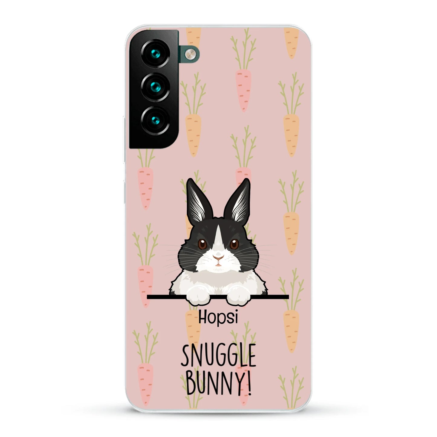 Snuggle bunny - Personalized Phone Case