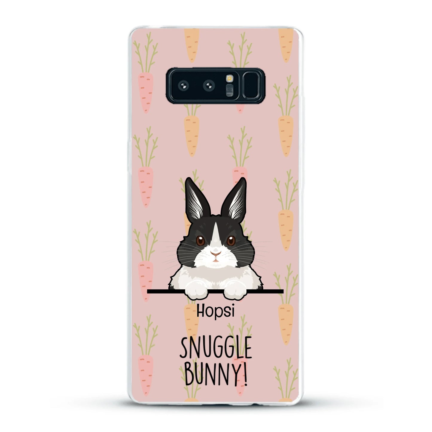 Snuggle bunny - Personalized Phone Case