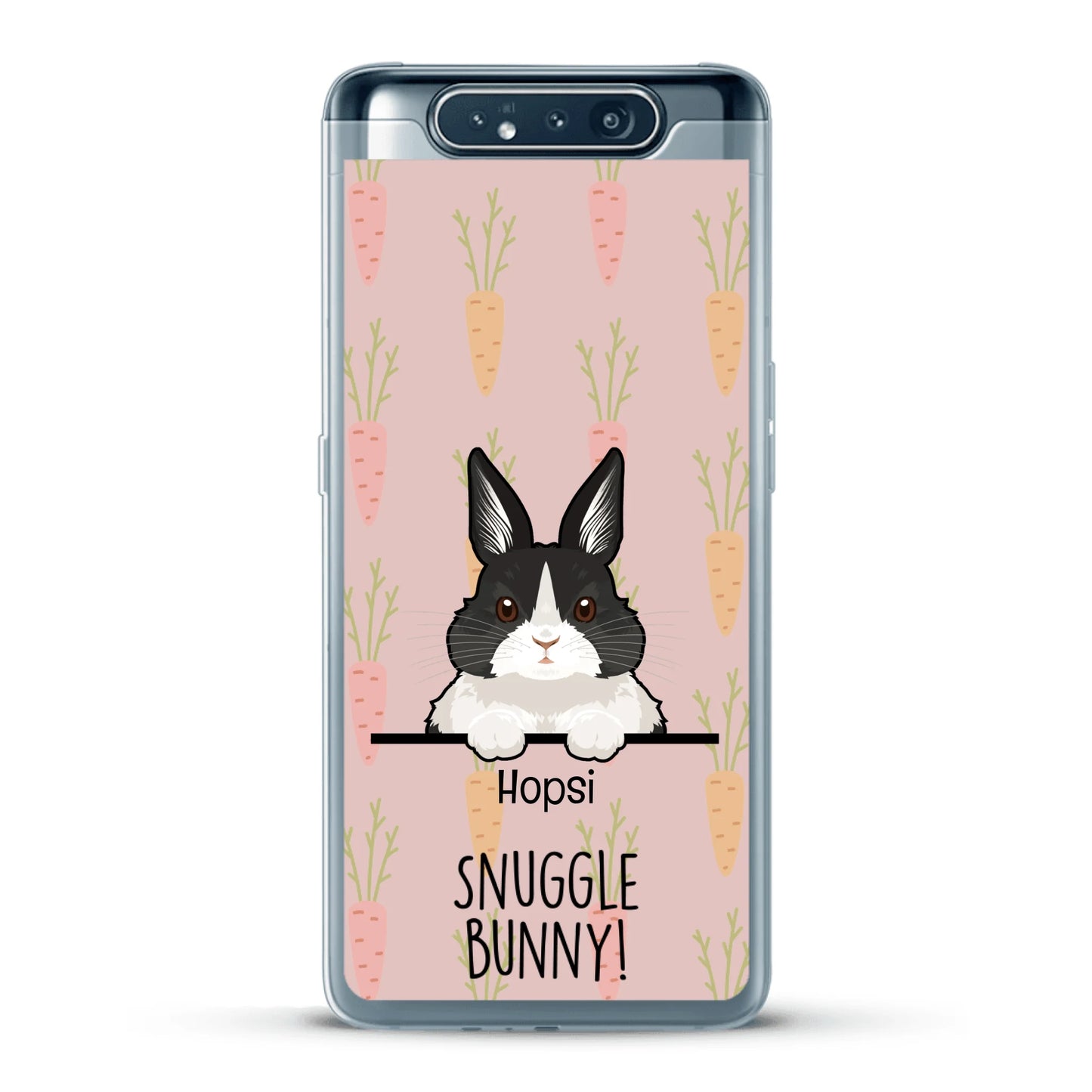 Snuggle bunny - Personalized Phone Case
