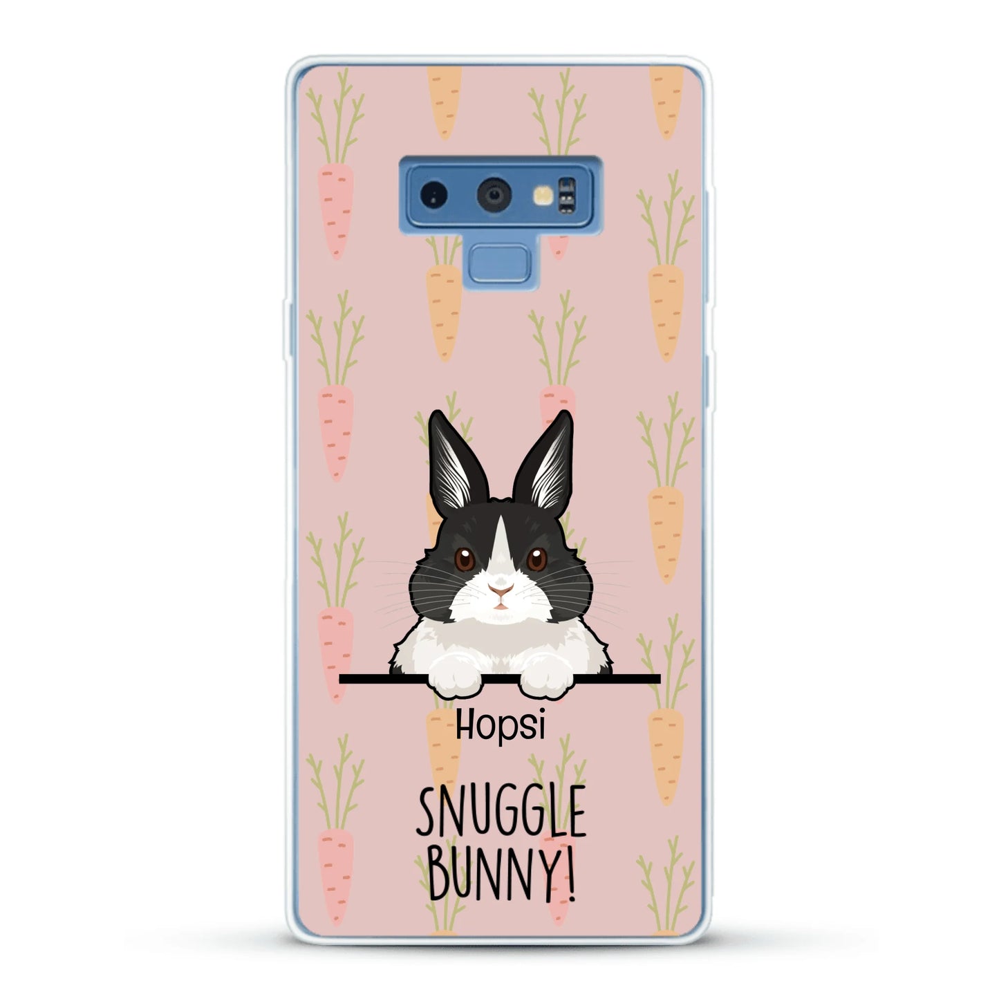 Snuggle bunny - Personalized Phone Case