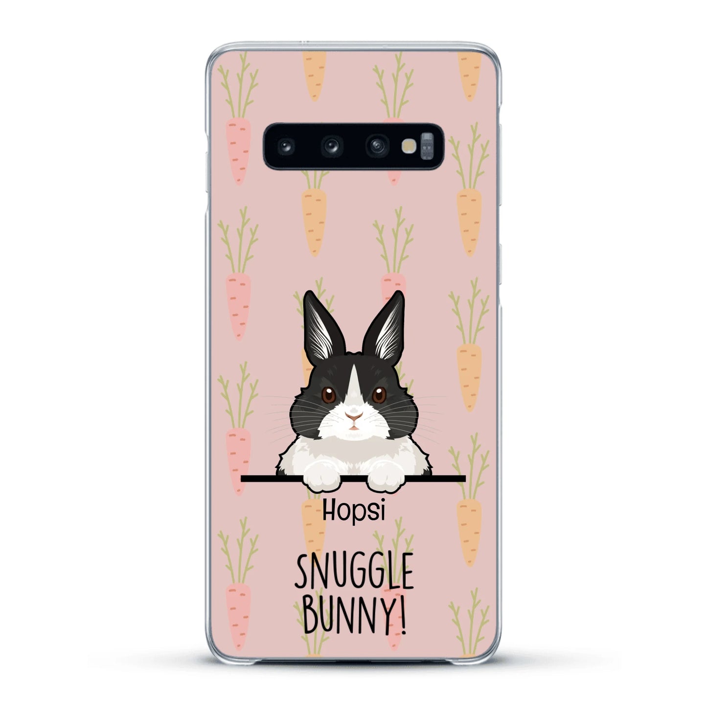 Snuggle bunny - Personalized Phone Case