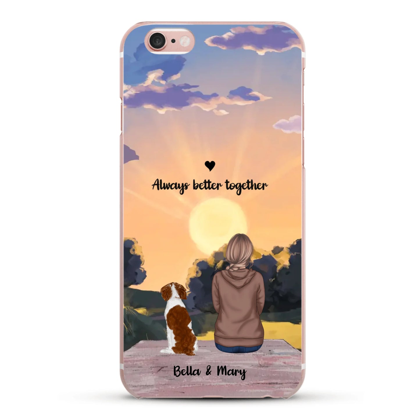 Seasons with pets - Personalized Phone Case