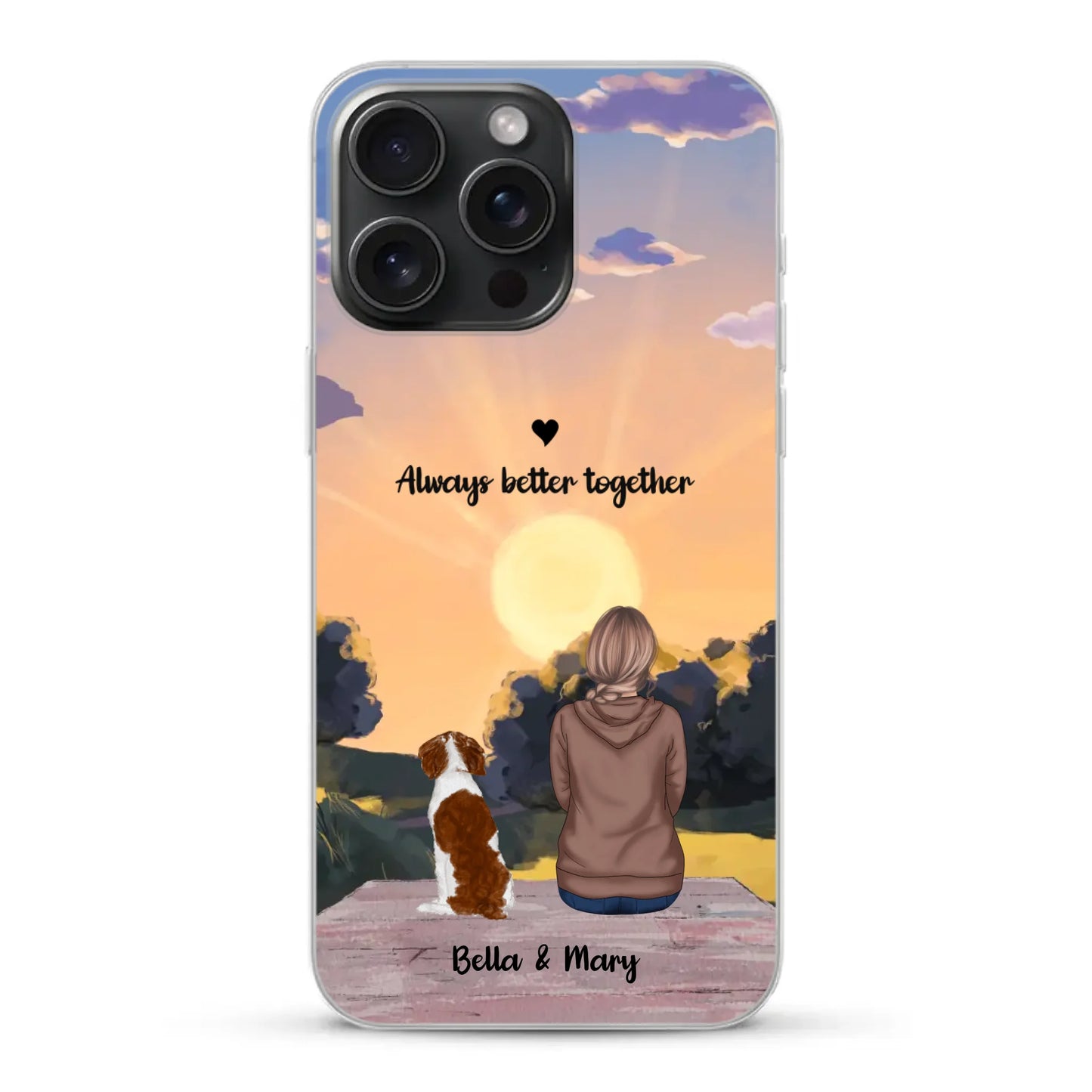 Seasons with pets - Personalized Phone Case