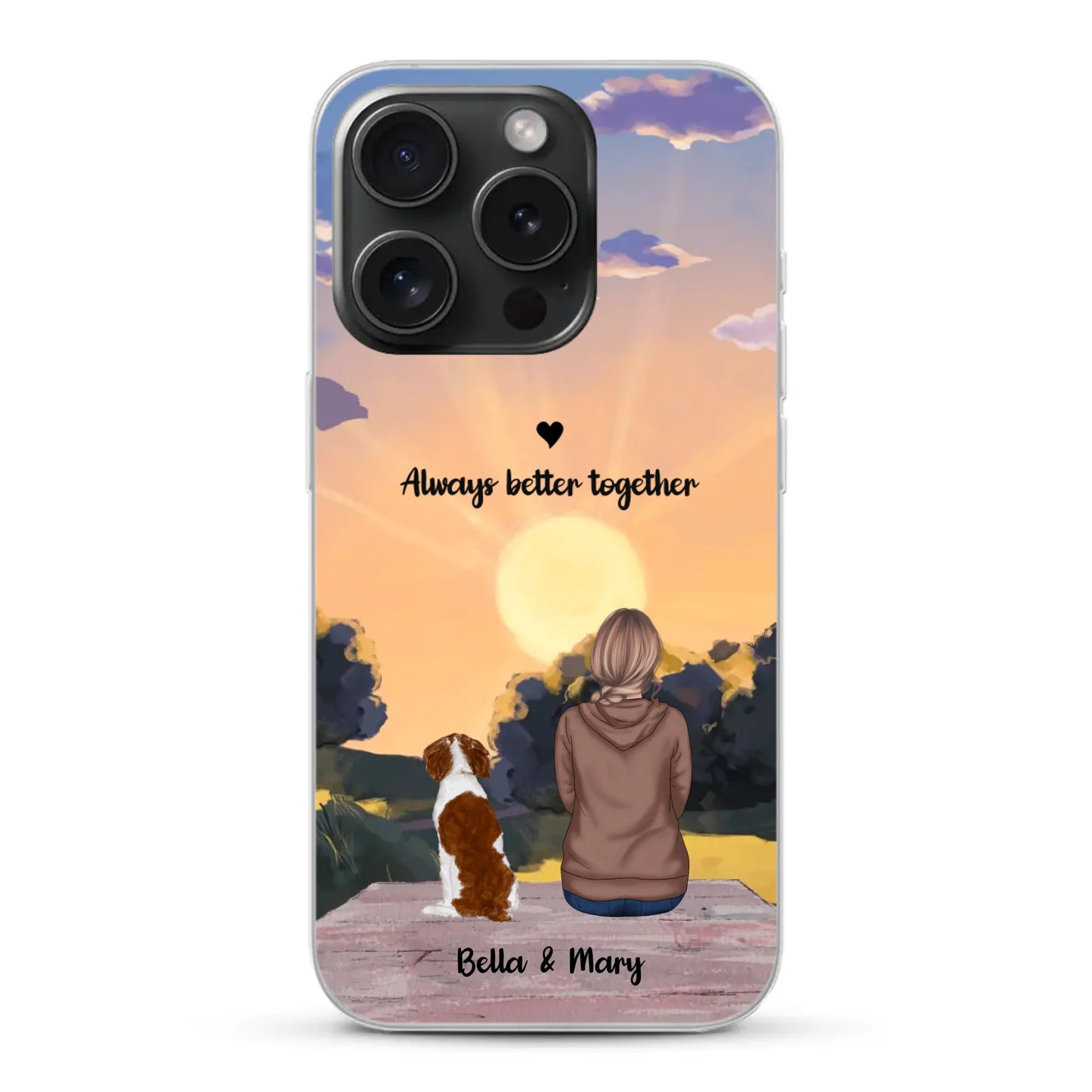 Seasons with pets - Personalized Phone Case