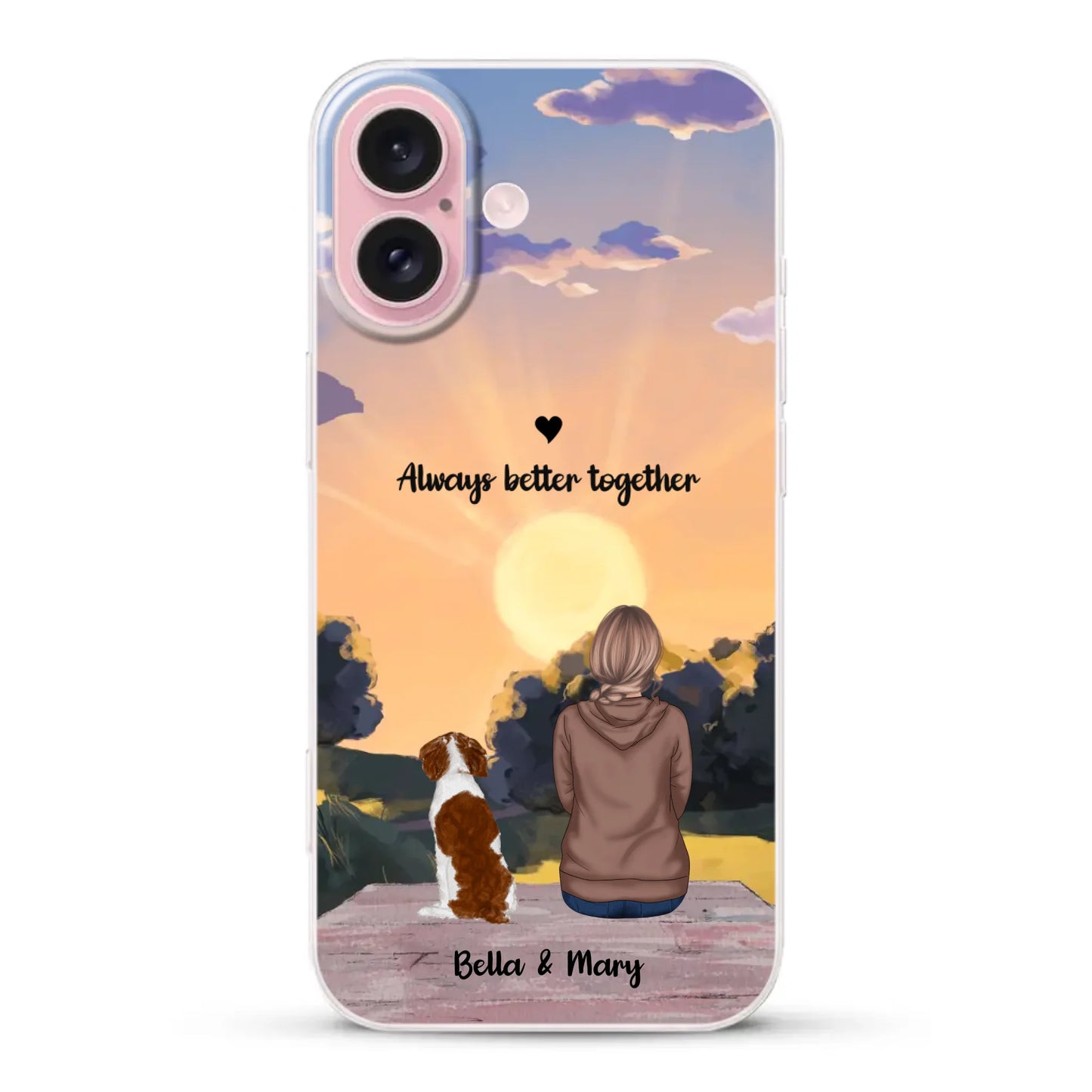 Seasons with pets - Personalized Phone Case