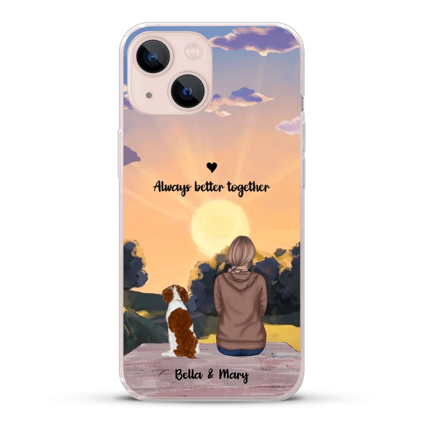 Seasons with pets - Personalized Phone Case