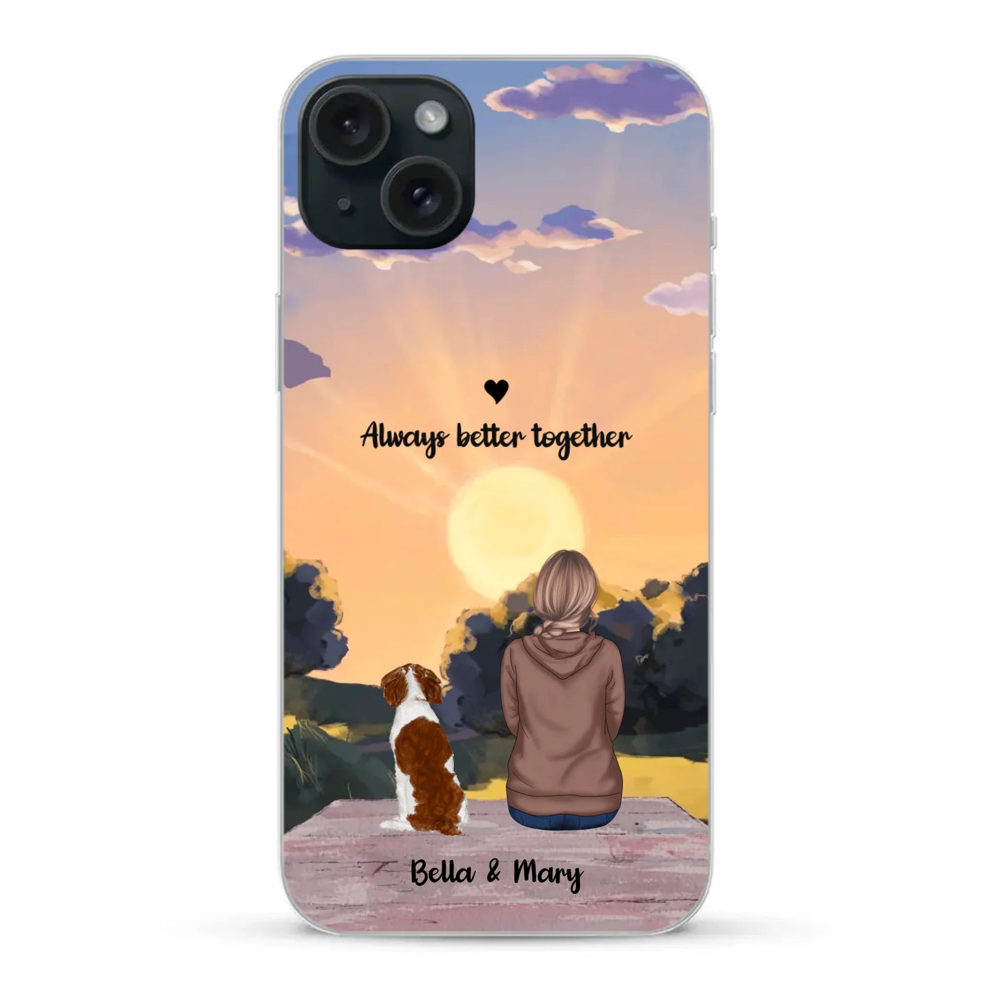 Seasons with pets - Personalized Phone Case