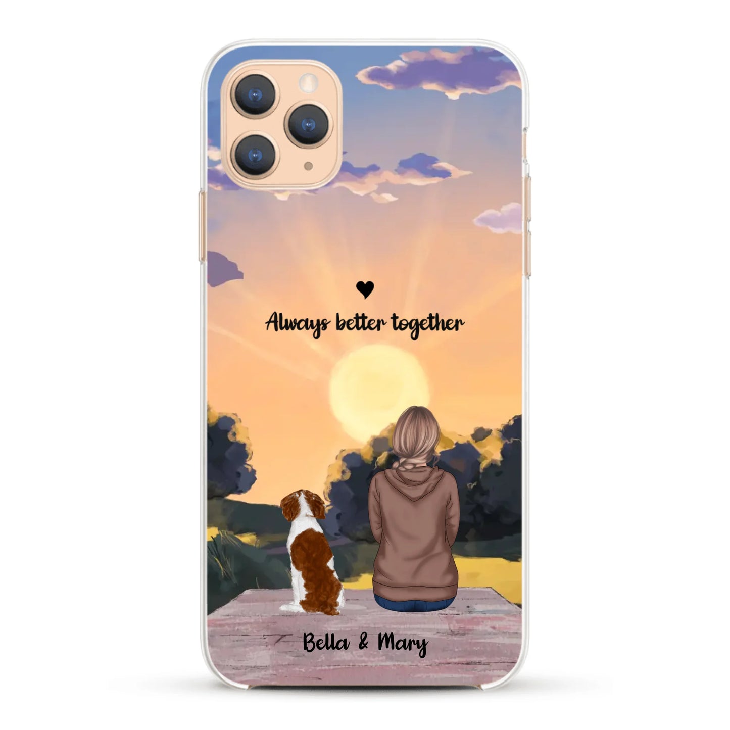 Seasons with pets - Personalized Phone Case