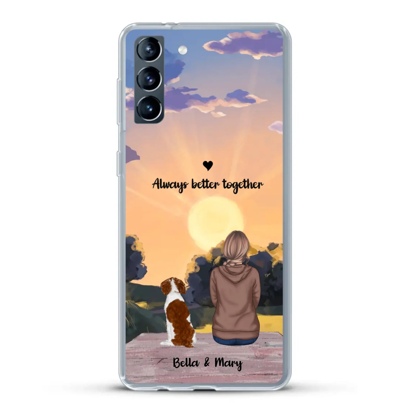 Seasons with pets - Personalized Phone Case