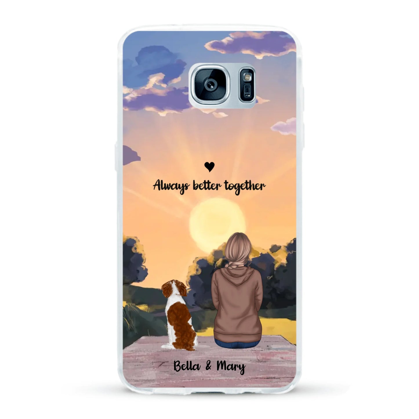 Seasons with pets - Personalized Phone Case