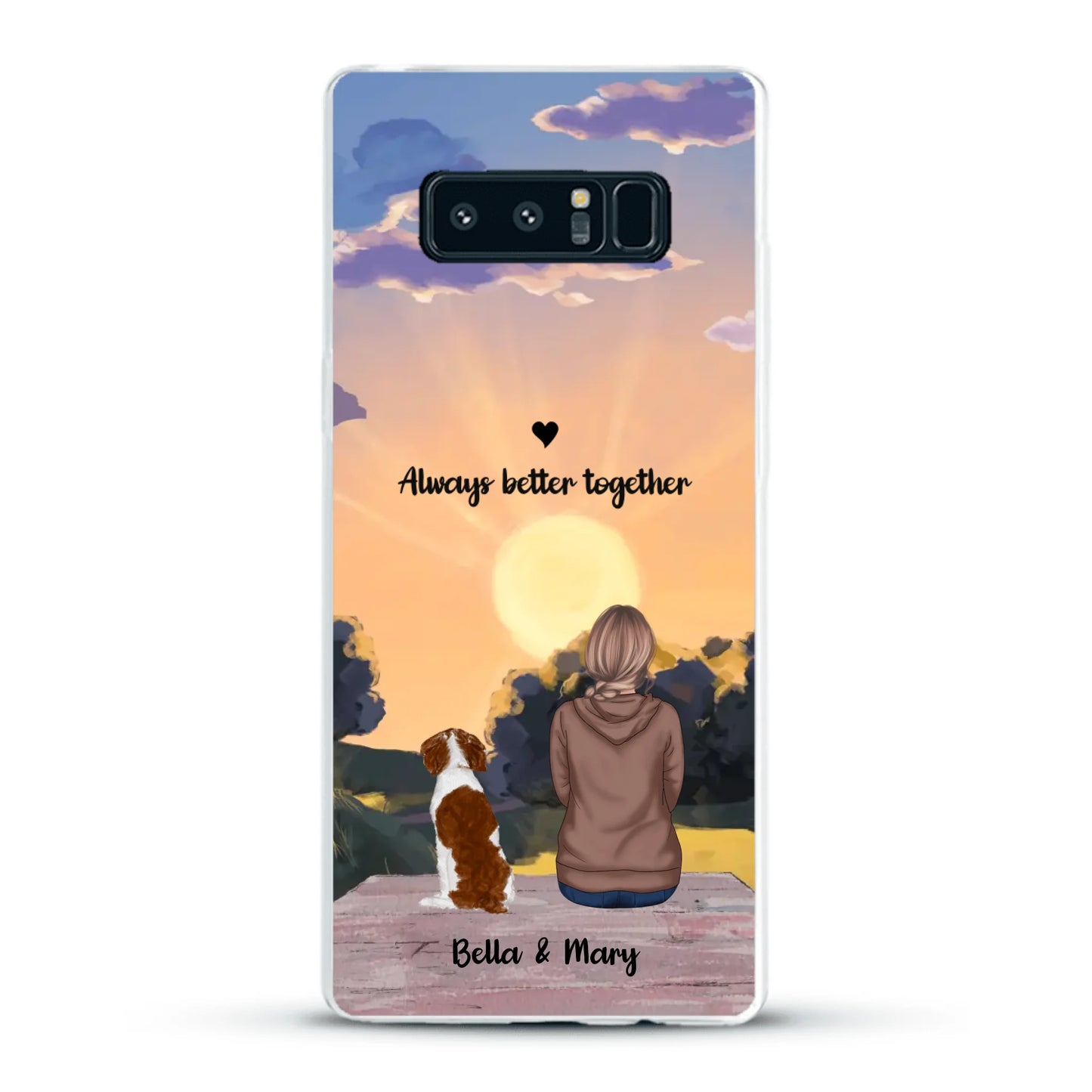 Seasons with pets - Personalized Phone Case