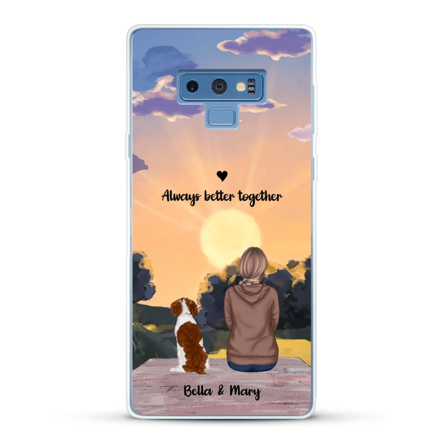 Seasons with pets - Personalized Phone Case