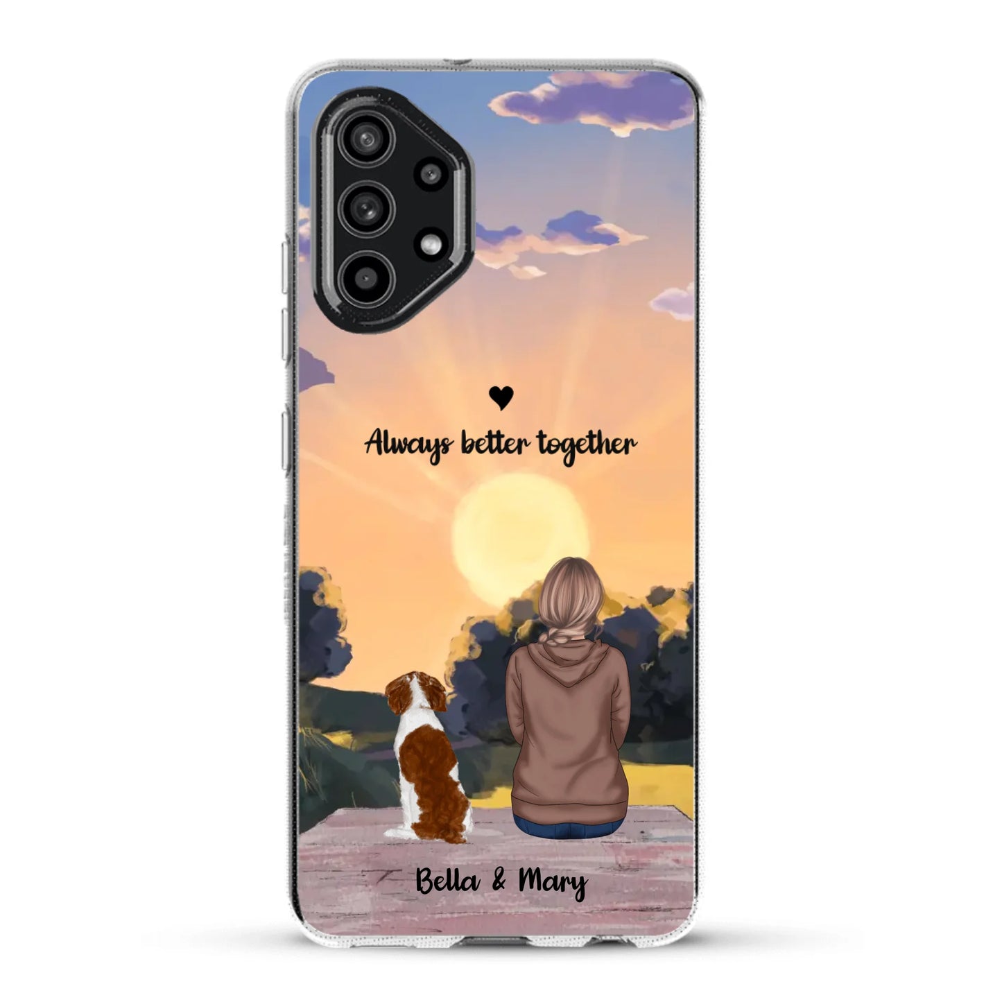 Seasons with pets - Personalized Phone Case
