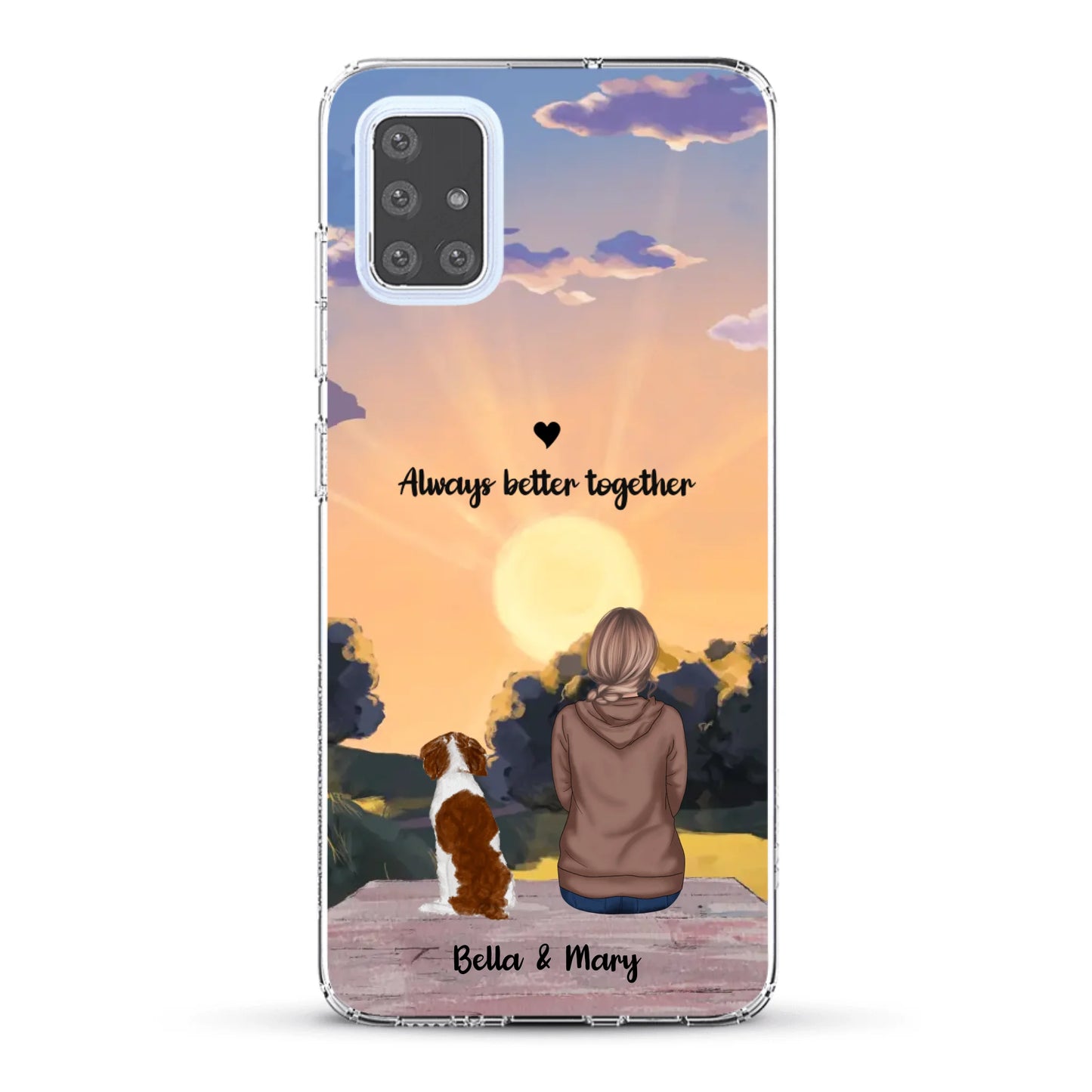 Seasons with pets - Personalized Phone Case