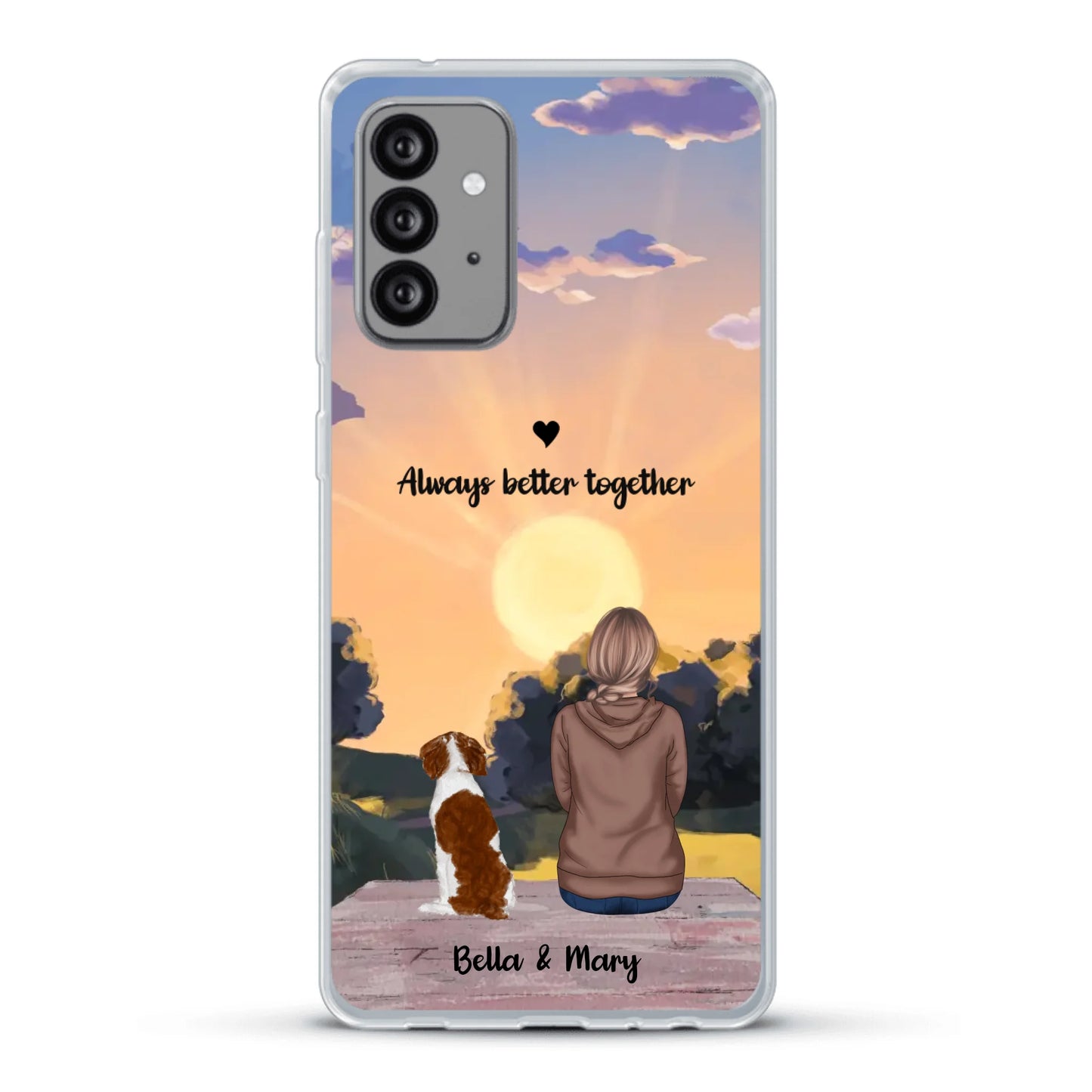 Seasons with pets - Personalized Phone Case