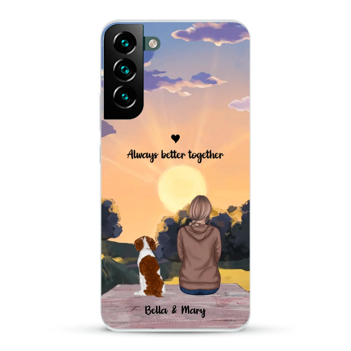 Seasons with pets - Personalized Phone Case